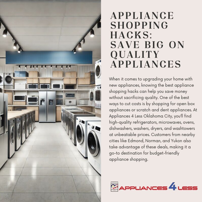 Appliance Shopping Hacks