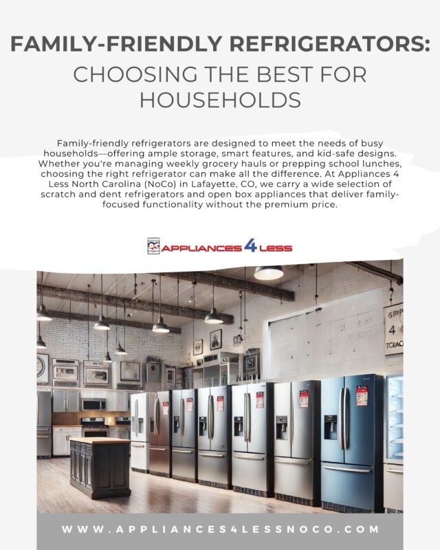 Family-Friendly Refrigerators