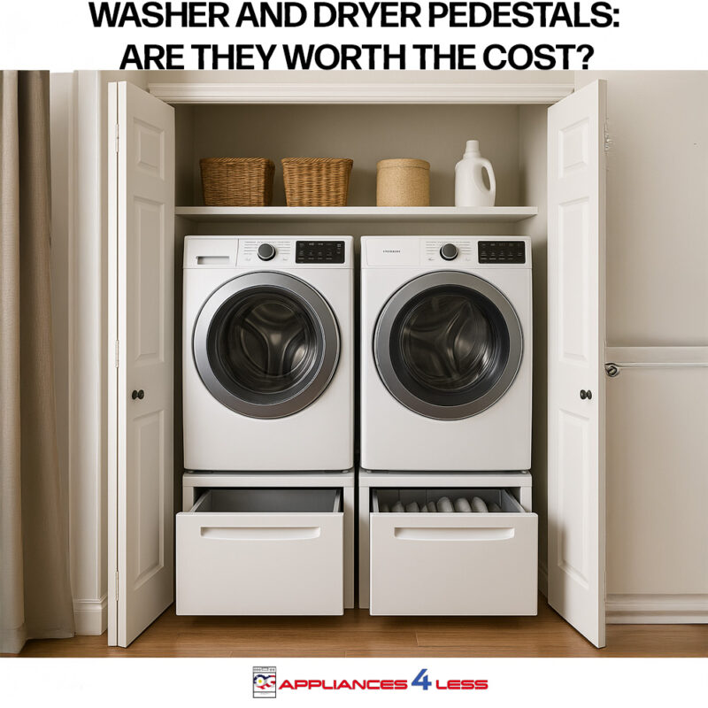Washer and Dryer Pedestals
