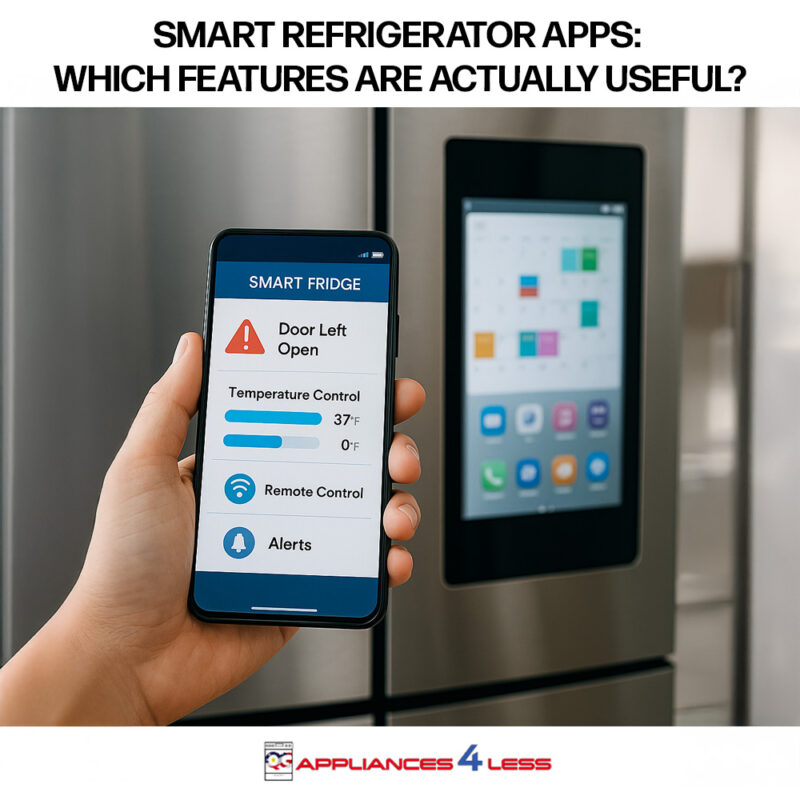 Smart refrigerator apps