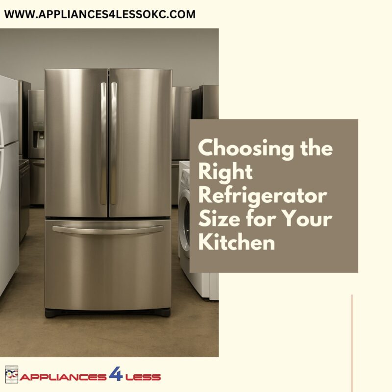 Choosing the right refrigerator size