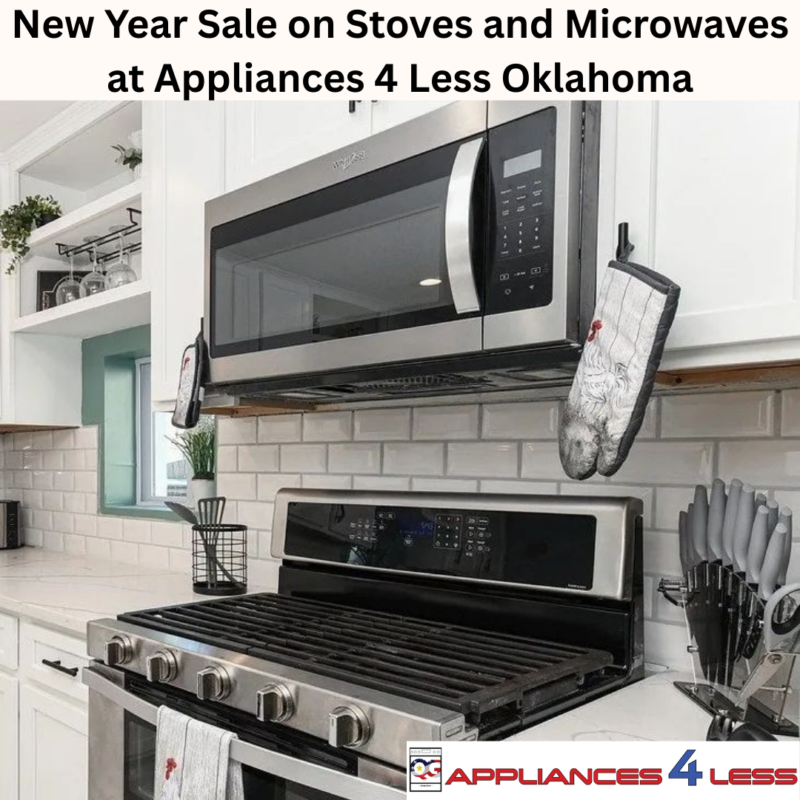 New Year Sale on Stoves and Microwaves