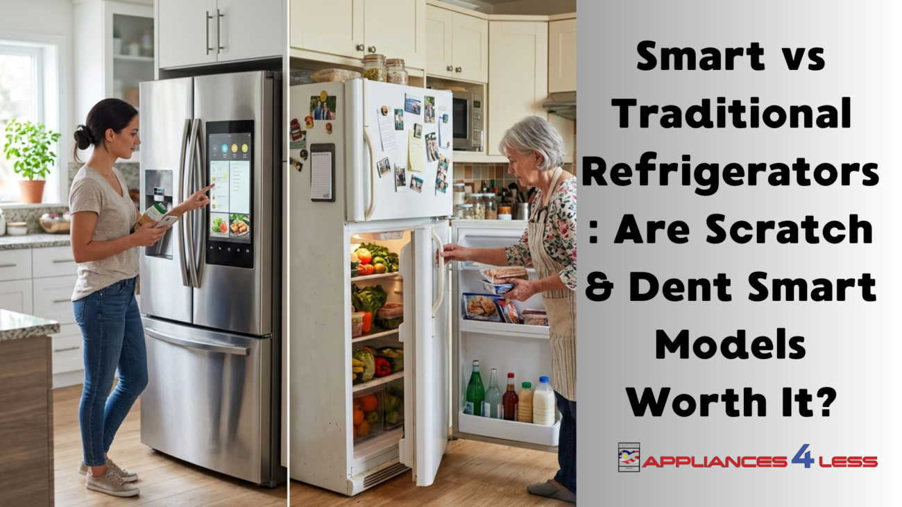 Smart Refrigerators Vs Traditional Refrigerators
