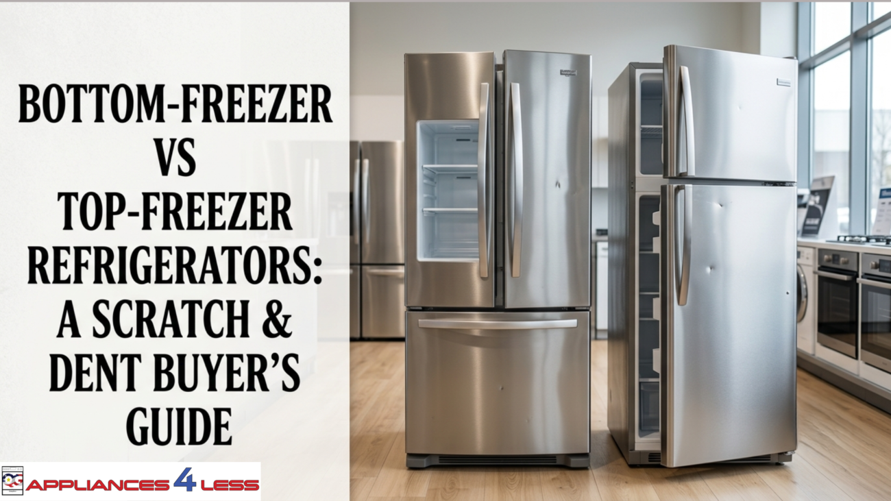 Top-Freezer Vs Bottom-Freezer Refrigerators