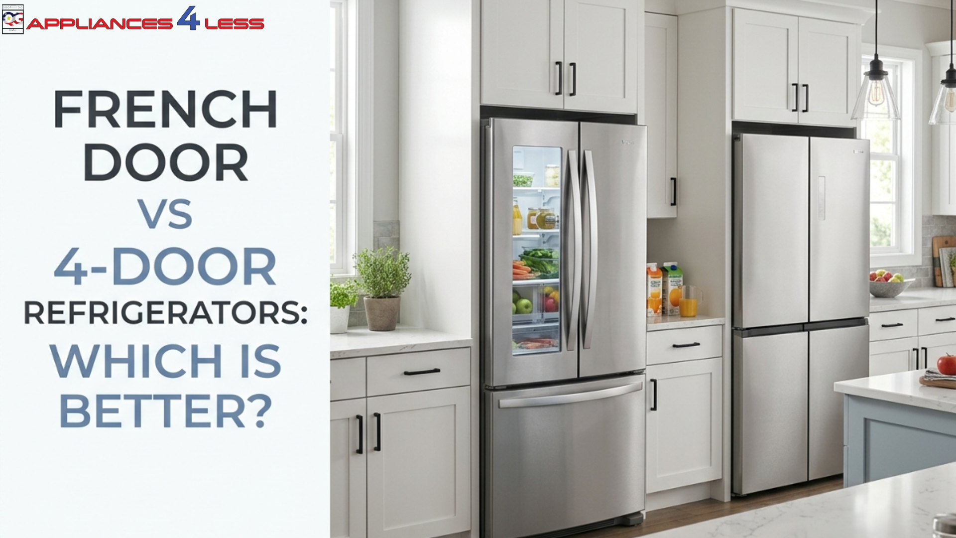French Door Vs 4-Door Refrigerators