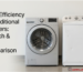 High-Efficiency Vs Traditional Washers