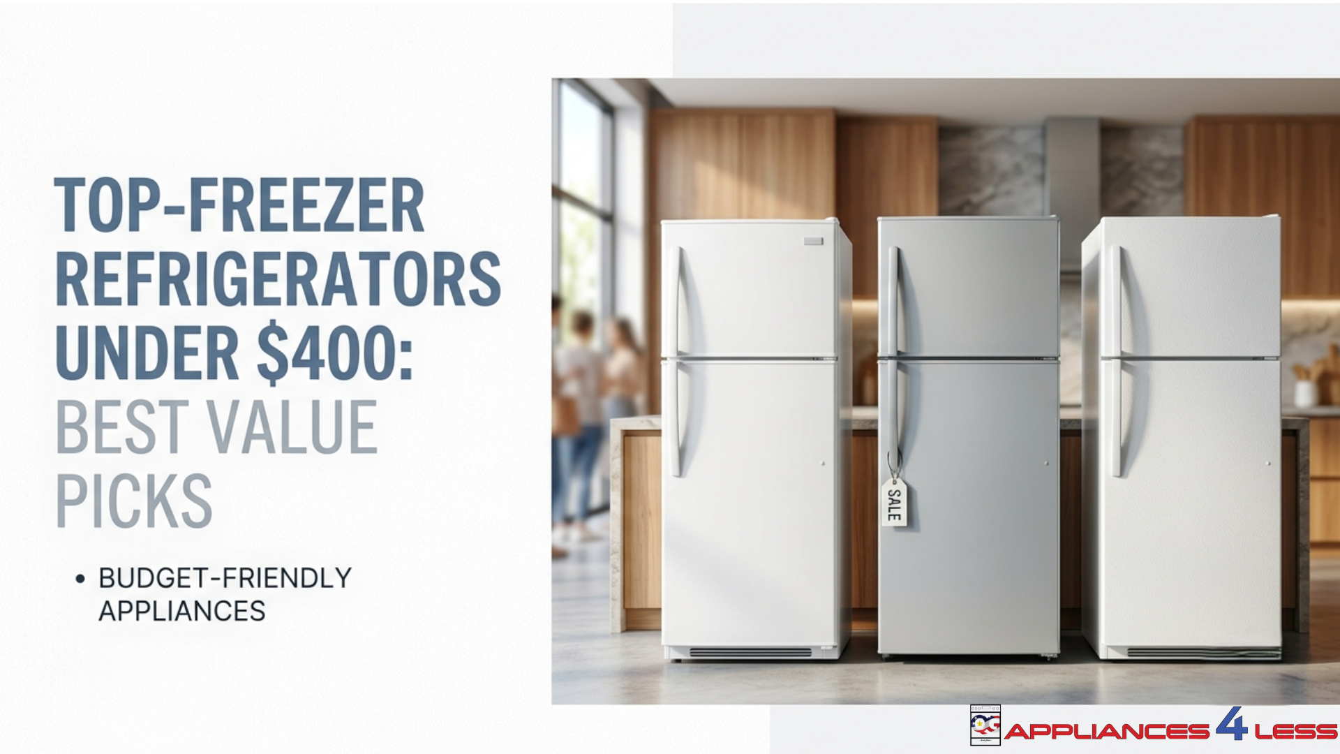 Top-Freezer Refrigerators Under 400