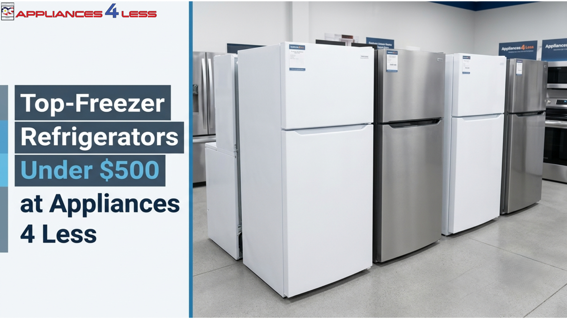 Top-Freezer Refrigerators Under 500