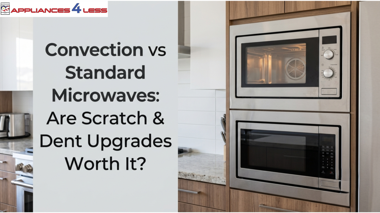 Convection Vs Standard Microwaves Scratch and Dent