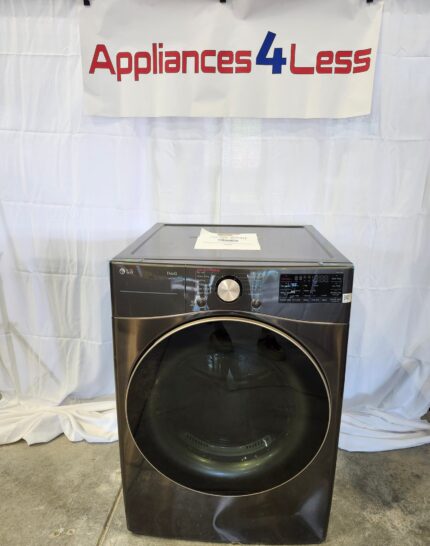 7.4 cu. ft. Ultra Large Capacity Smart wi-fi Enabled Front Load Electric Dryer with TurboSteam™ and Built-In Intelligence
