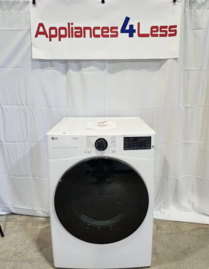 7.4 cu. ft. Ultra Large Capacity Smart Front Load Energy Star Electric Dryer with Sensor Dry & Steam Technology
