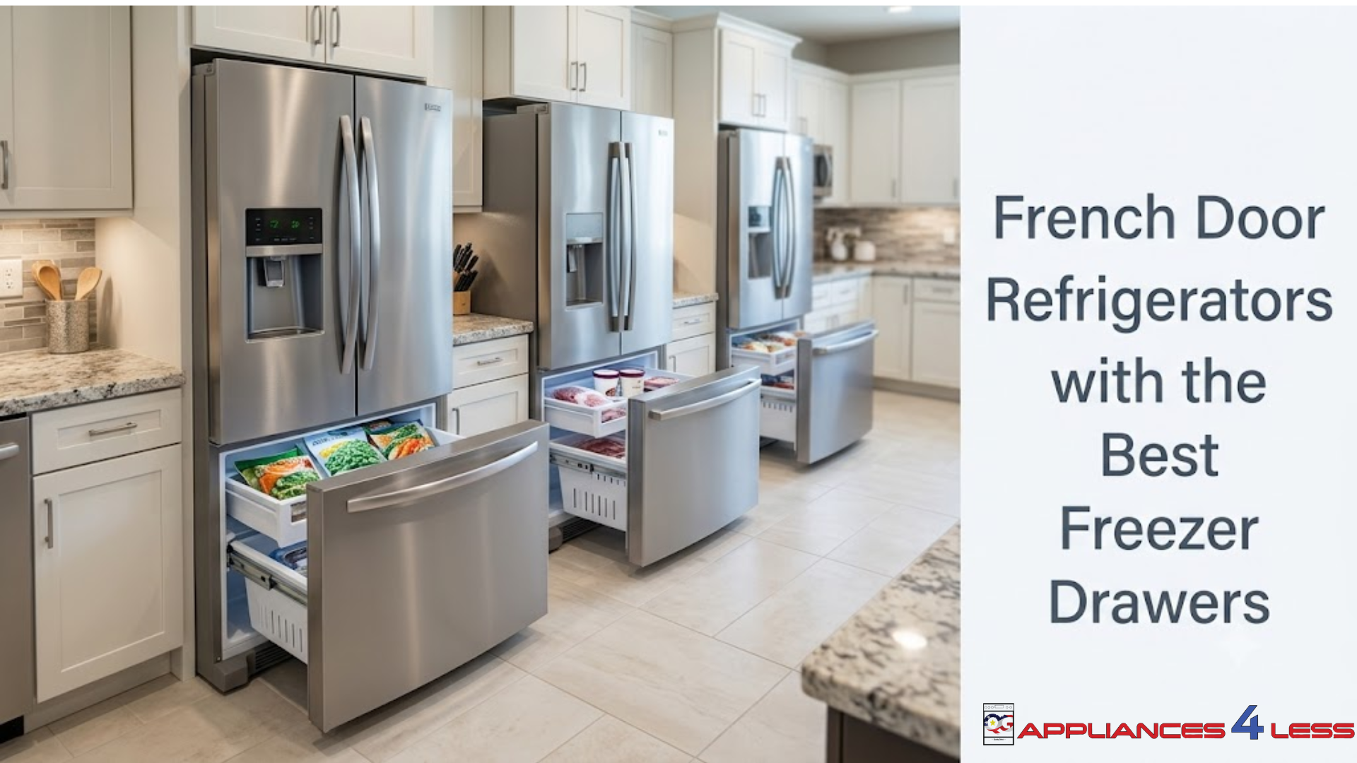 French Door Freezer Drawers