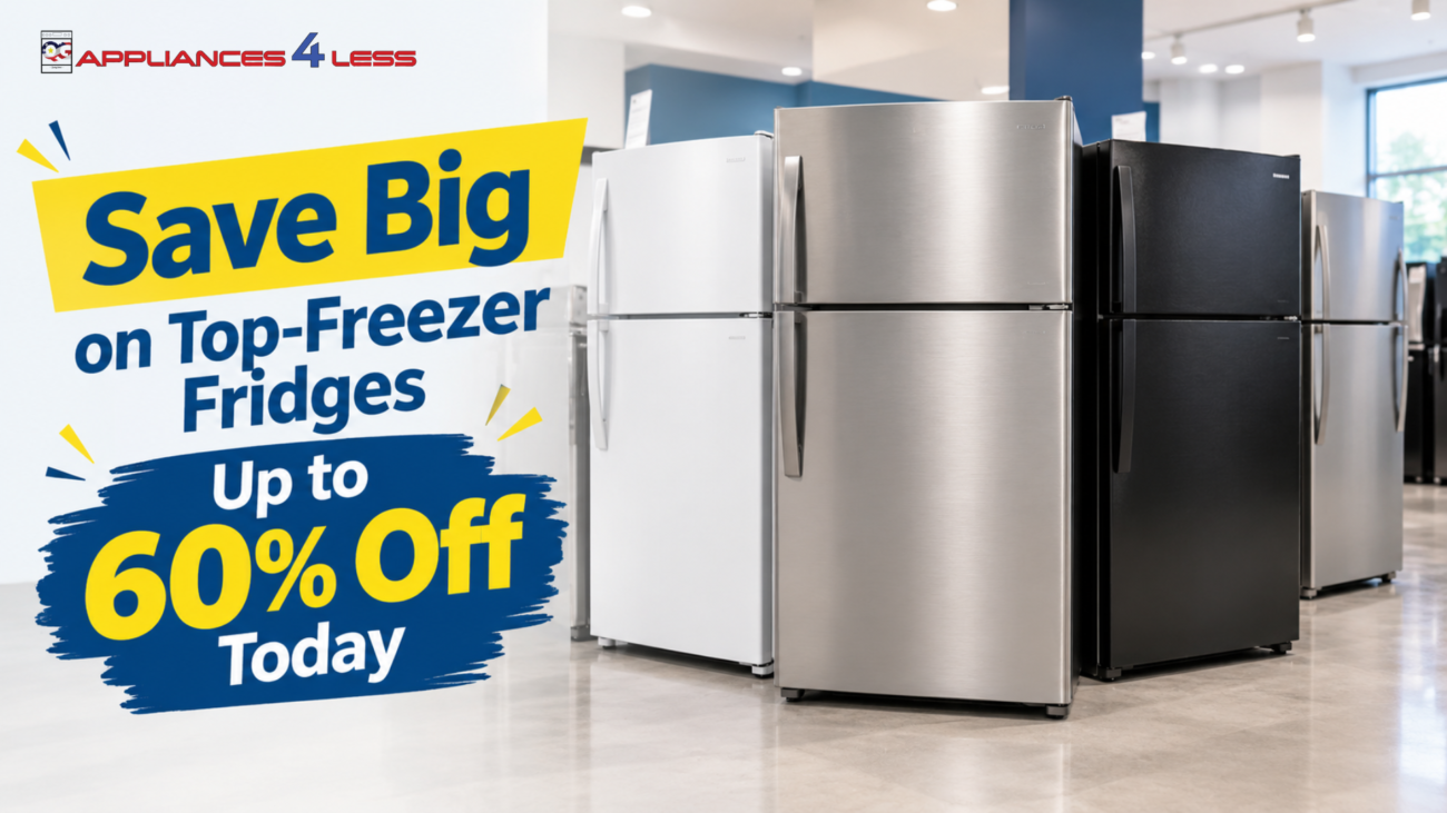 Save Big on Top-Freezer Fridges