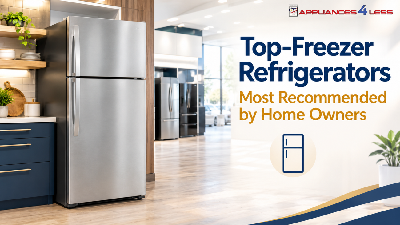 Top-Freezer Refrigerators Most Recommended